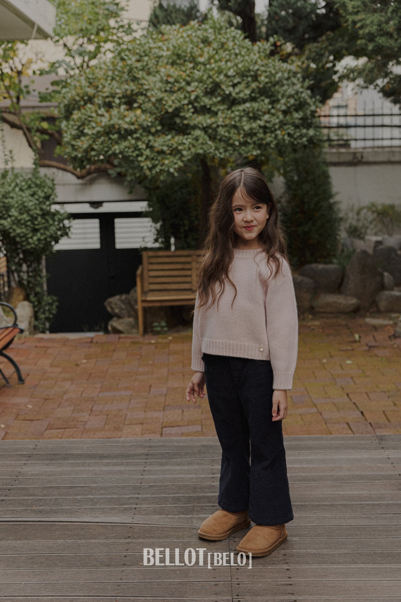［BELLOT］Nini flare pants (kids)