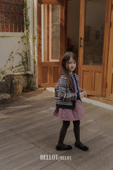 ［BELLOT］Nordic cashmere cardigan (kids)