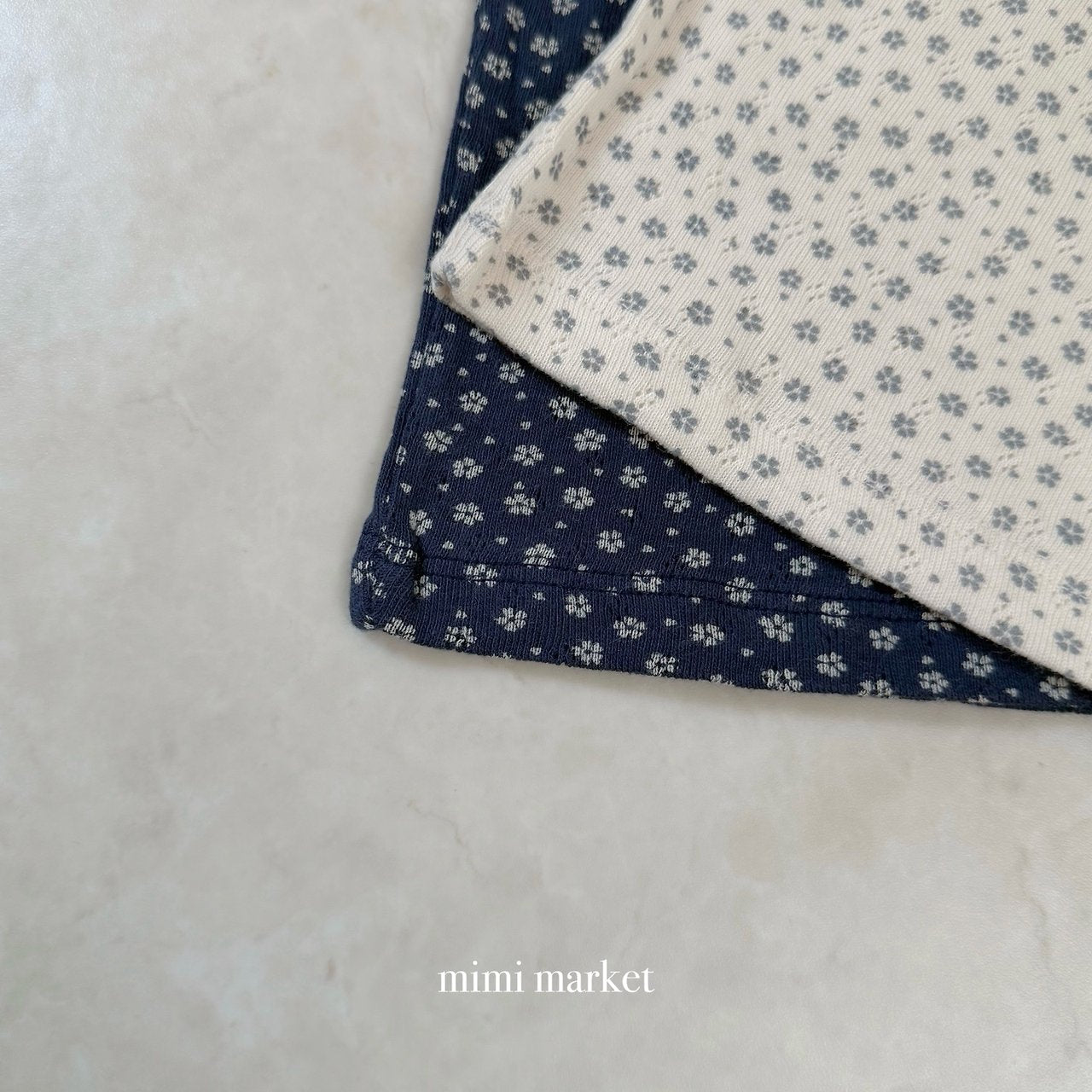 ［mimi market］Flower puff tops