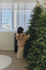 ［La.camel］Candy reversible padding jacket