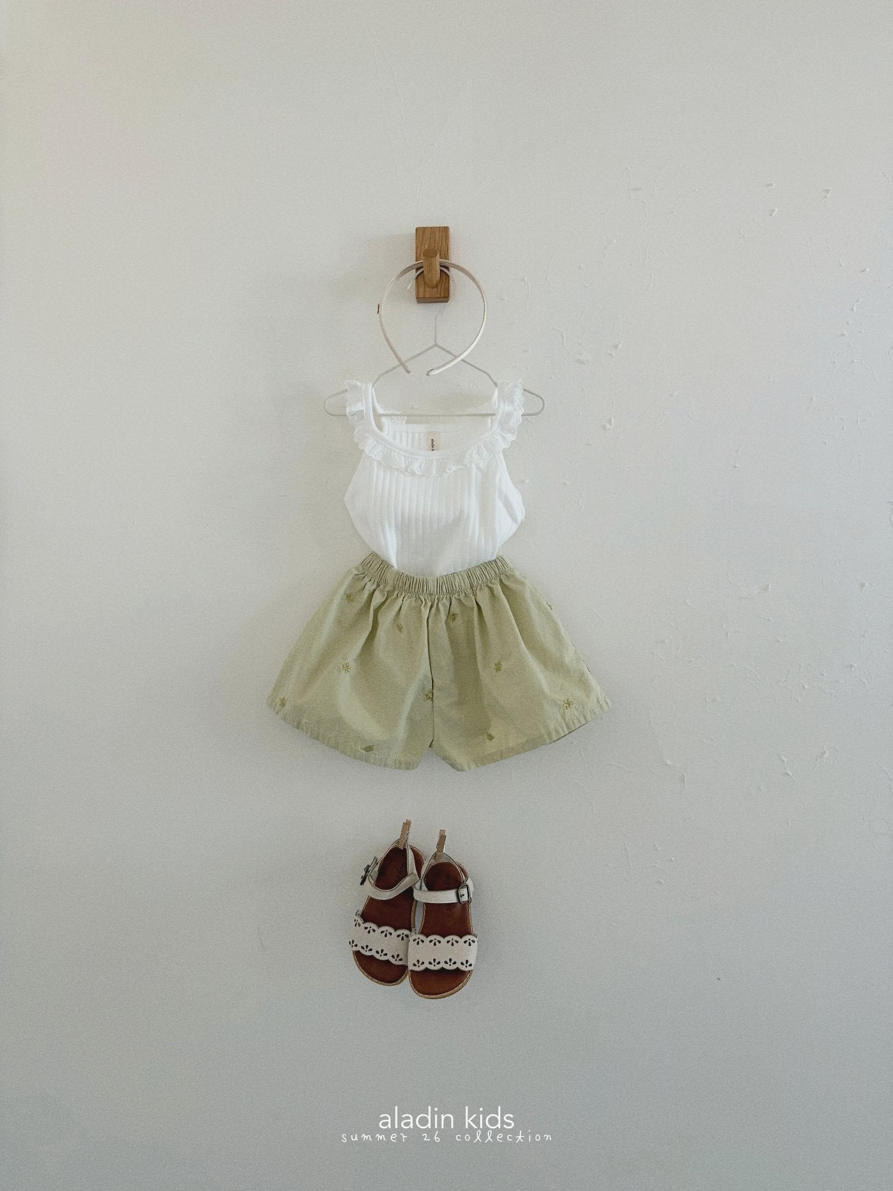 ［aladin］Embroidery culottes