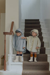 ［The beige］Poncho raincoat
