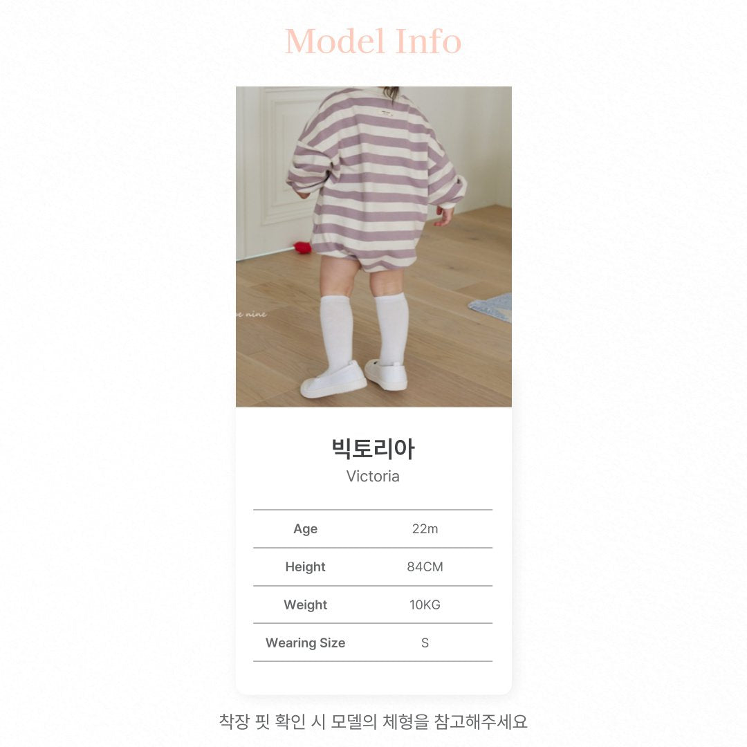 ［bebenine］Soft knee socks set