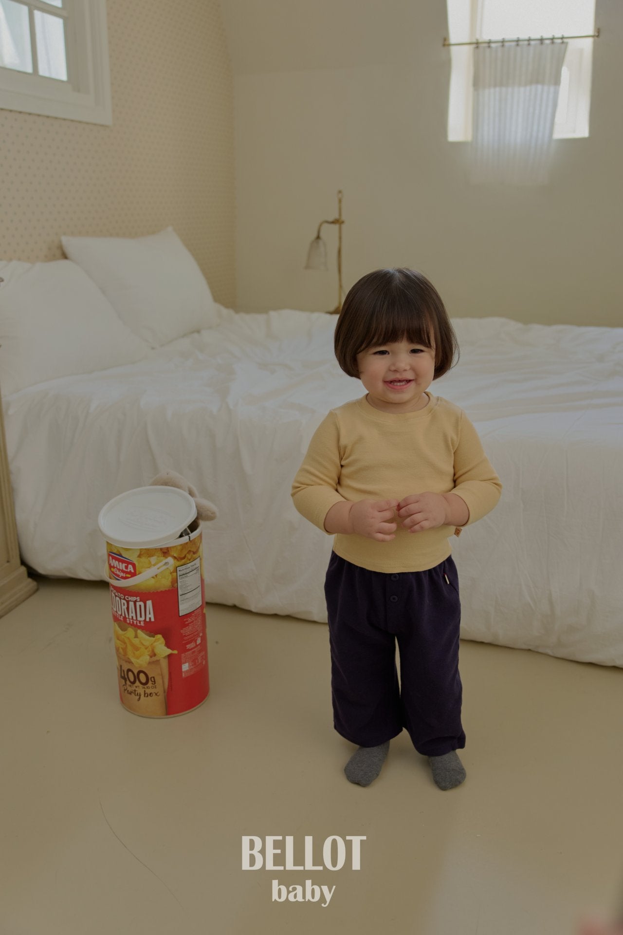 ［BELLOT］Luna button pants (baby)