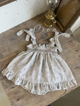 ［OREN］Emily smocking bloomer skirt