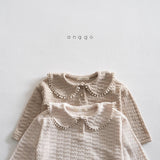 ［anggo］Yogurt collar t-shirt