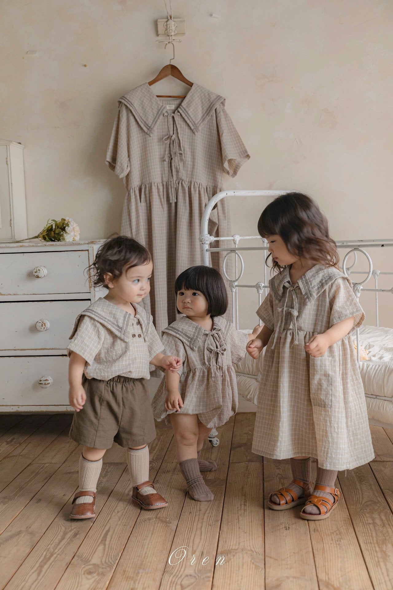 ［OREN］Mare sailor one-piece (kids)