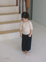 ［melmel］Scoop tee (flower)