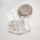 ［mimi market］Bisou collar blouse