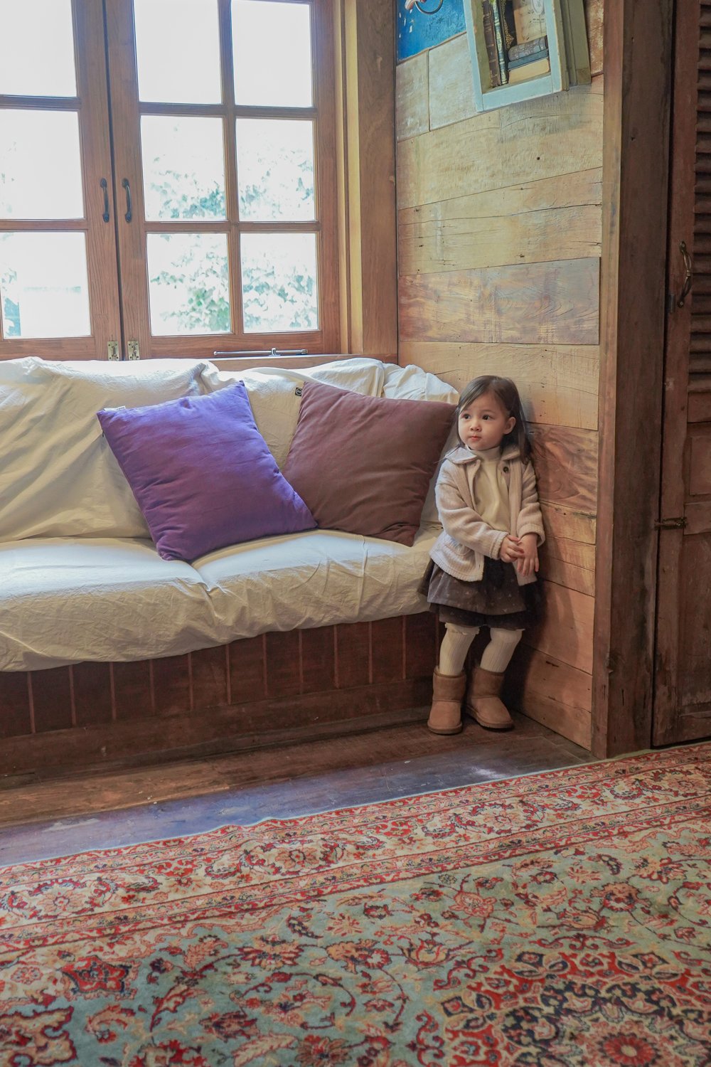 ［onu］Knit collar cardigan