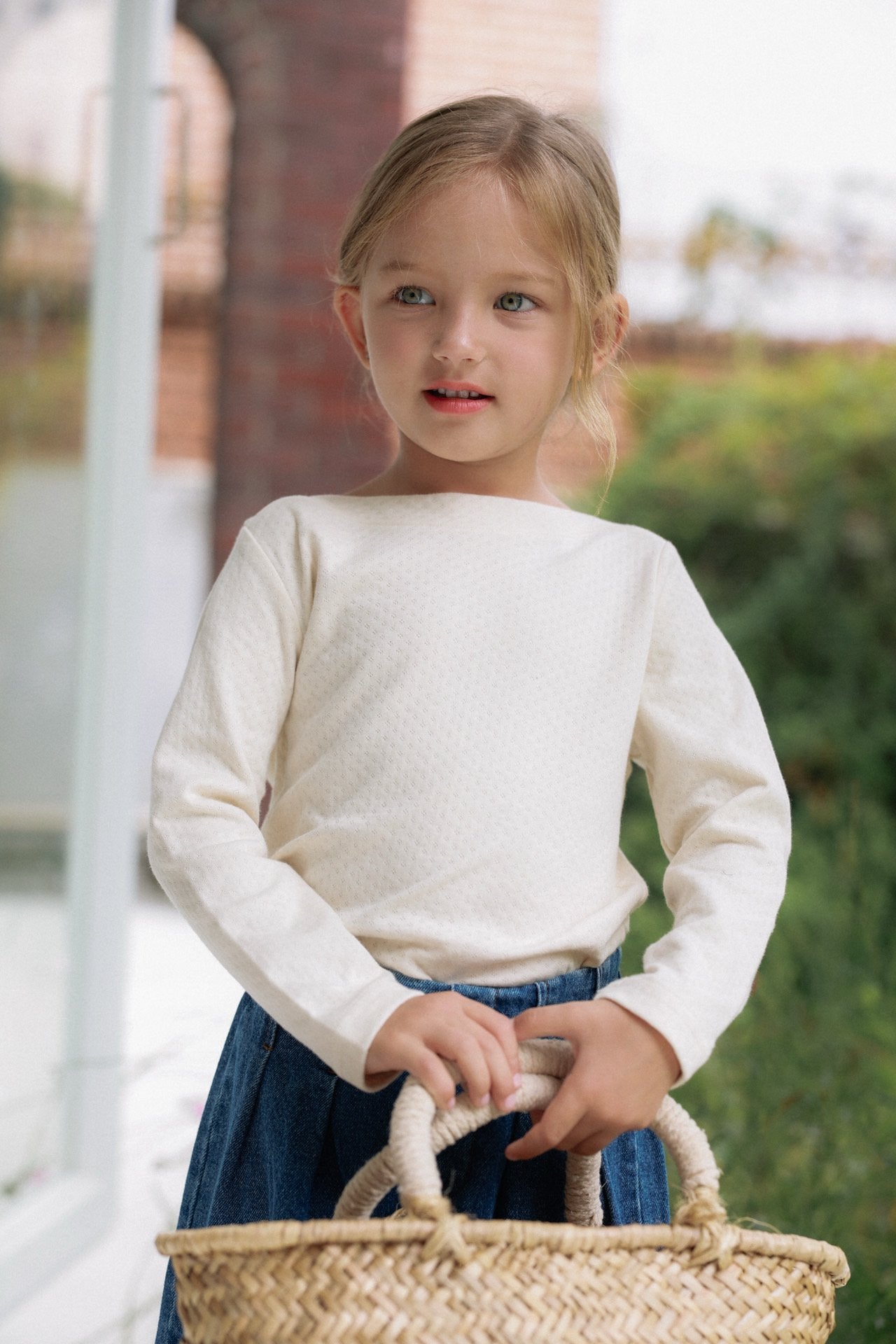 ［azalea］Cottage boatneck tee (baby & kids)