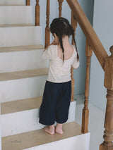 ［melmel］Scoop tee (flower)