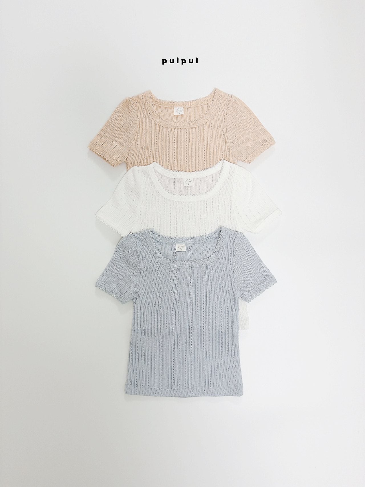 ［puipui］Chichi eyelet tops