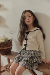［Melikey］Ilya check cancan pants
