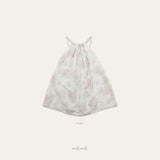 ［melmel］Summer linen one-piece