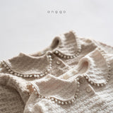 ［anggo］Yogurt collar t-shirt