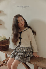 ［Melikey］Ilya check cancan pants