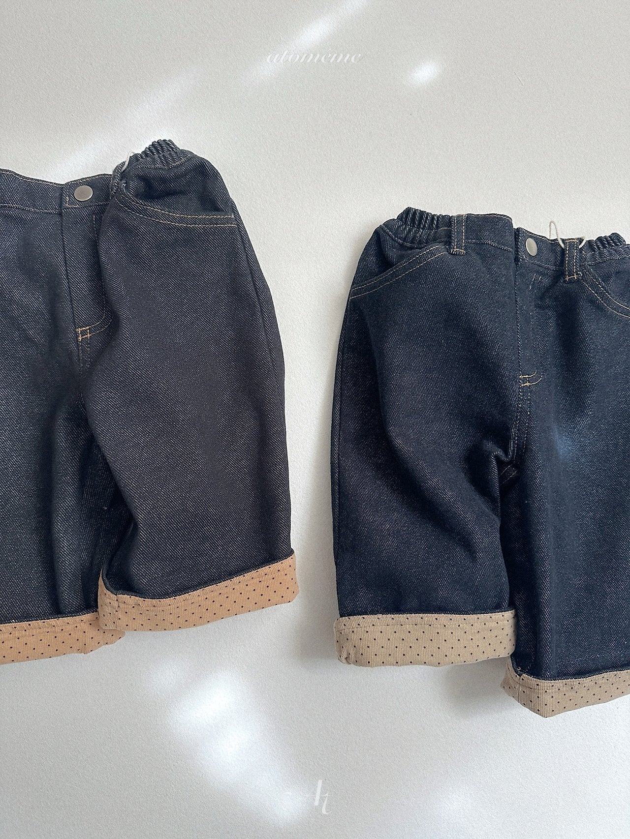[atomeme] Non-Fade Rollup Denim