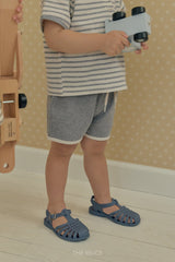 ［The beige］Waffle short pants