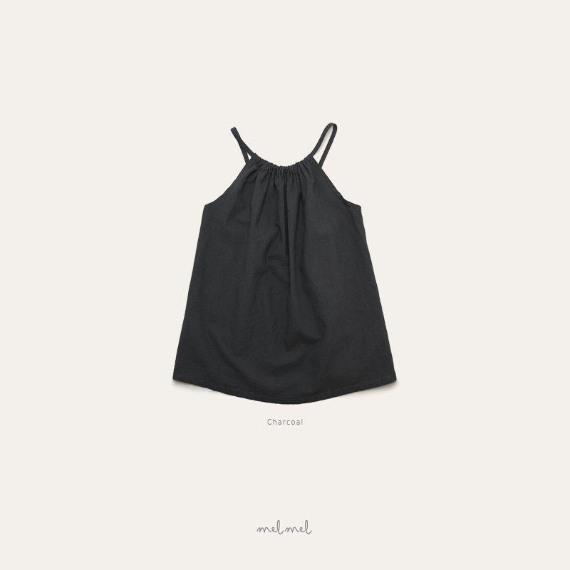 ［melmel］Summer linen one-piece