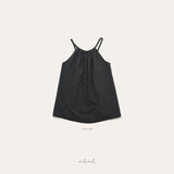 ［melmel］Summer linen one-piece