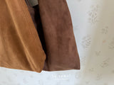 ［La.camel］Suede bag