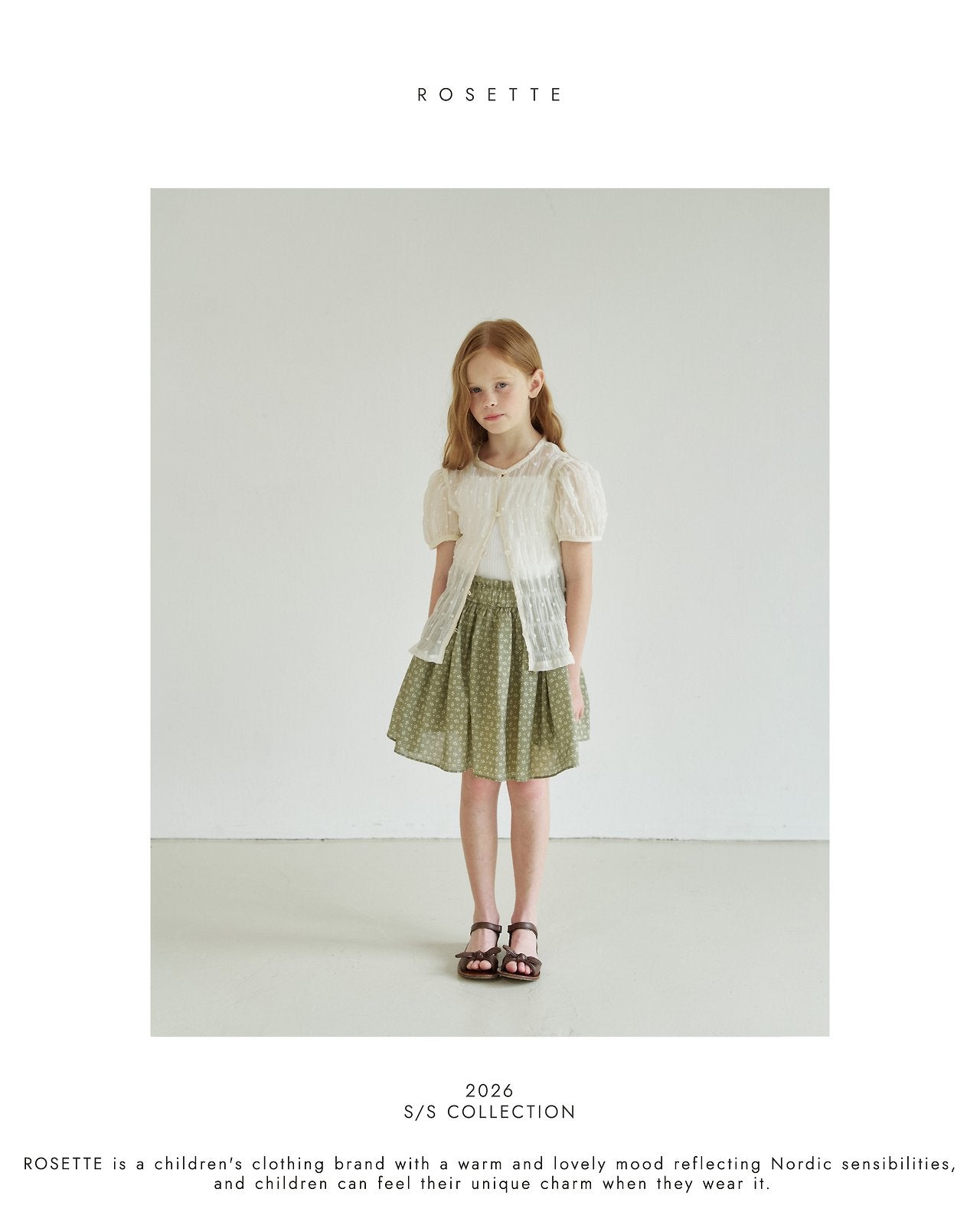 ［ROSETTE］Hazel blouse