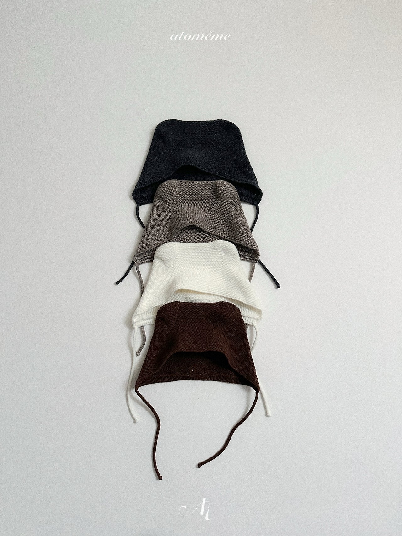 [atomeme] Bear Knit Bonnet