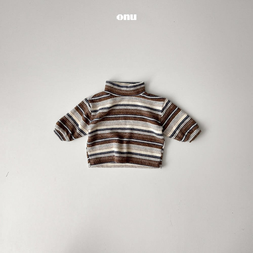 ［onu］Multi turtleneck tops