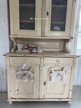 ［marron］Ribbon boa bustier