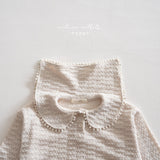 ［anggo］Yogurt collar t-shirt