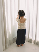 ［melmel］Scoop tee (flower)