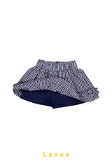 ［lenua］My check skirt