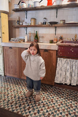 ［onu］Fleece turtleneck tops