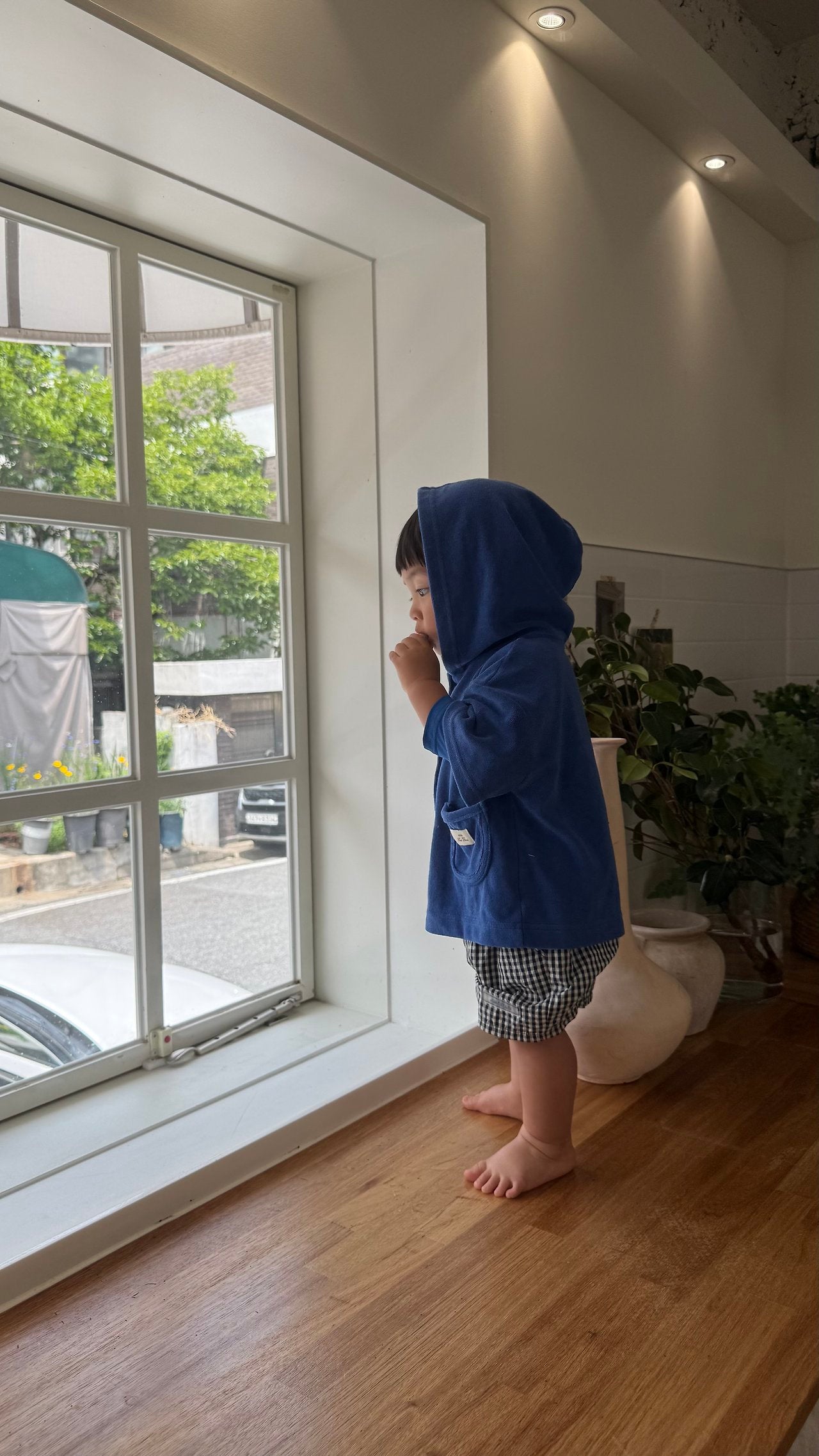 ［onu］Terry beach hoodie