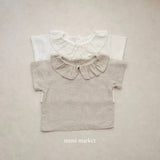［mimi market］Bisou collar blouse