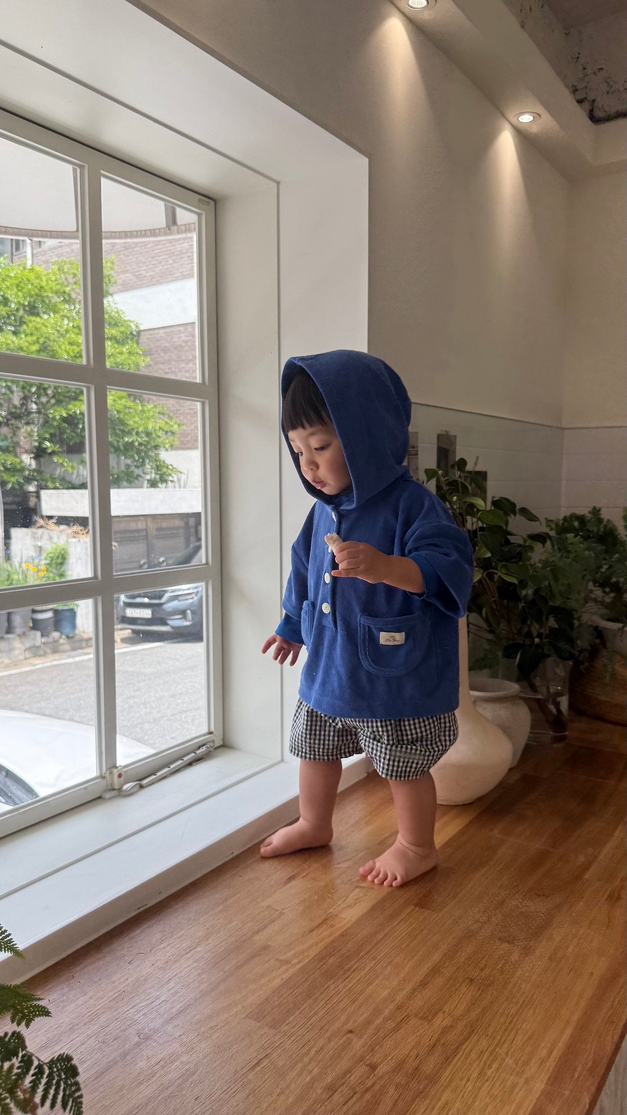 ［onu］Terry beach hoodie