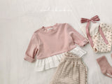 ［valubebe］Shirring cancan tee (baby)