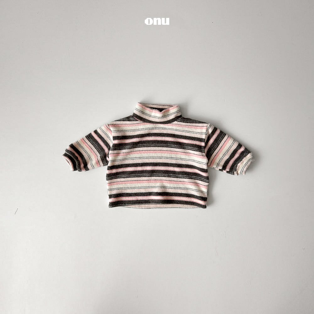 ［onu］Multi turtleneck tops