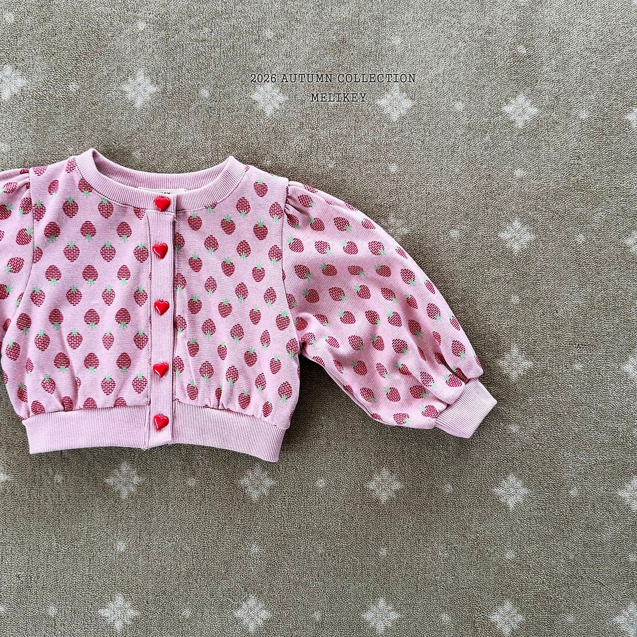 ［Melikey］Berry berry cardigan