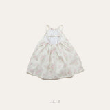 ［melmel］Summer linen one-piece