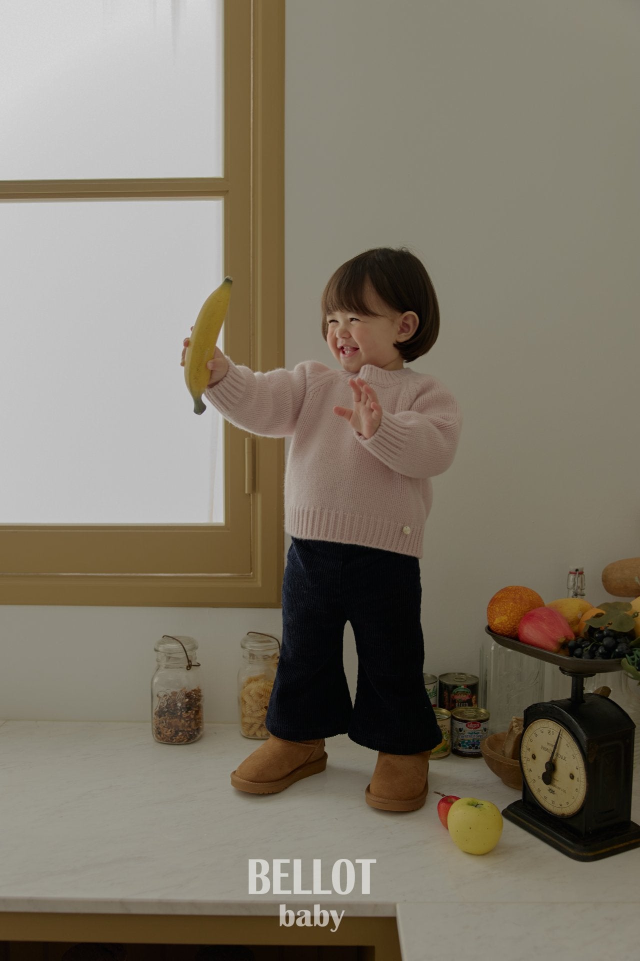 ［BELLOT］Via wool knit (baby)