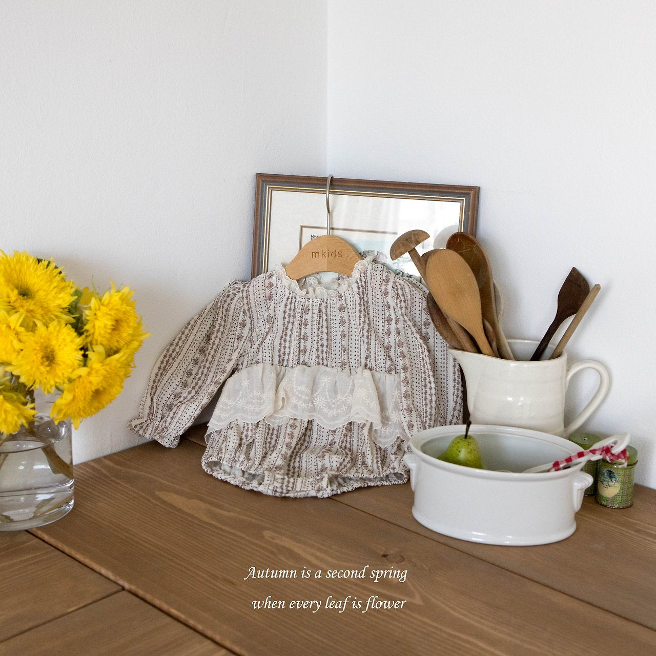［mkids］Adole lace rompers
