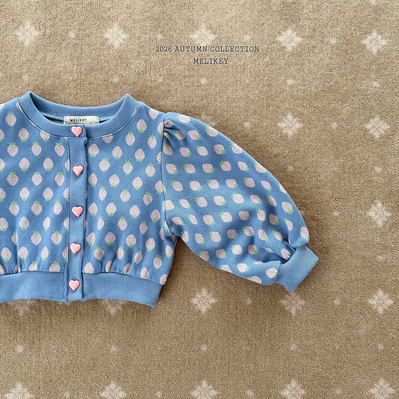 ［Melikey］Berry berry cardigan