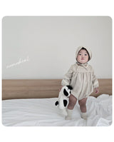［nunubiel］Lona rompers & bonnet