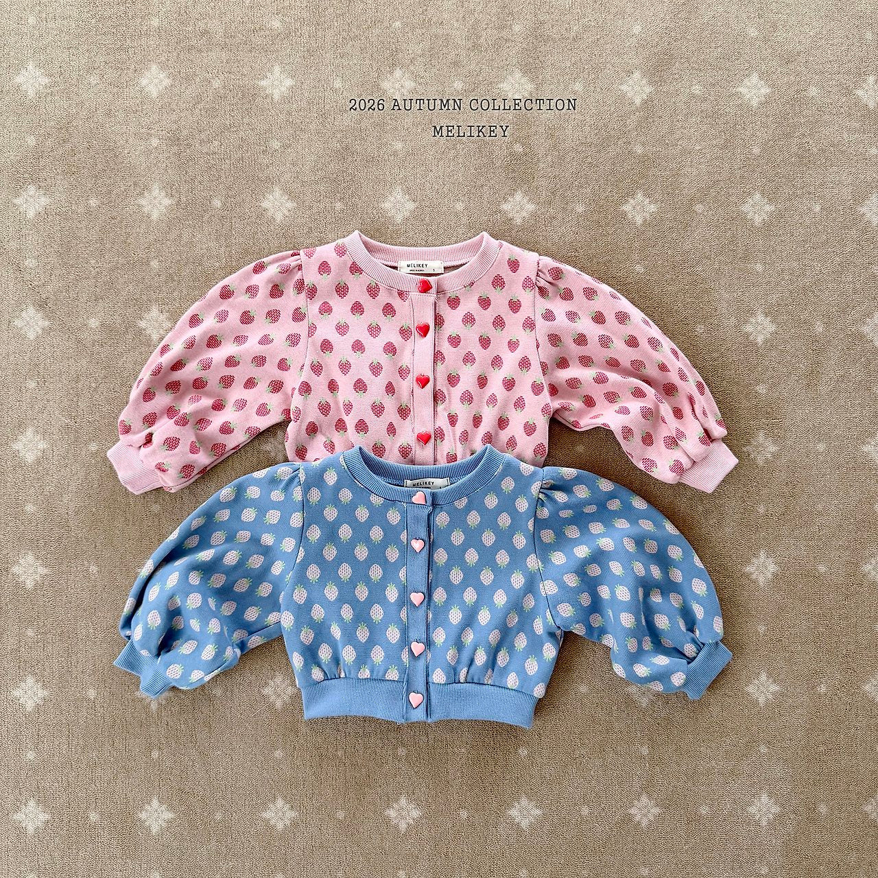 ［Melikey］Berry berry cardigan