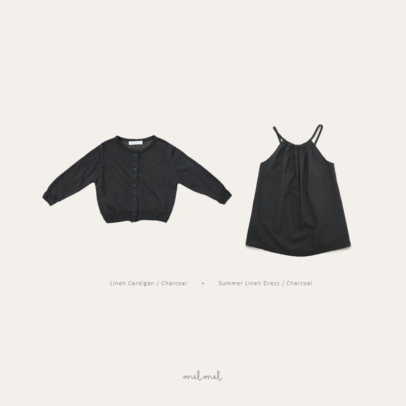 ［melmel］Summer linen one-piece