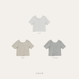 ［melmel］Scoop tee (normal)