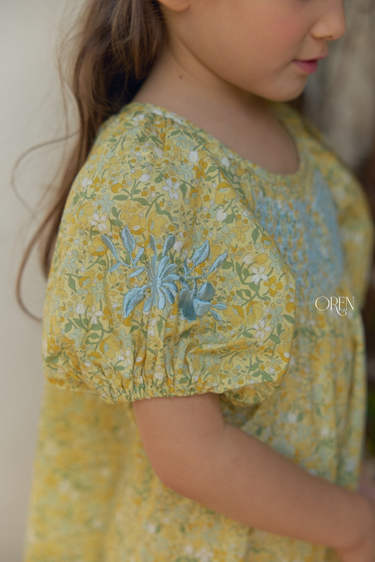 ［OREN］Solla smock one-piece