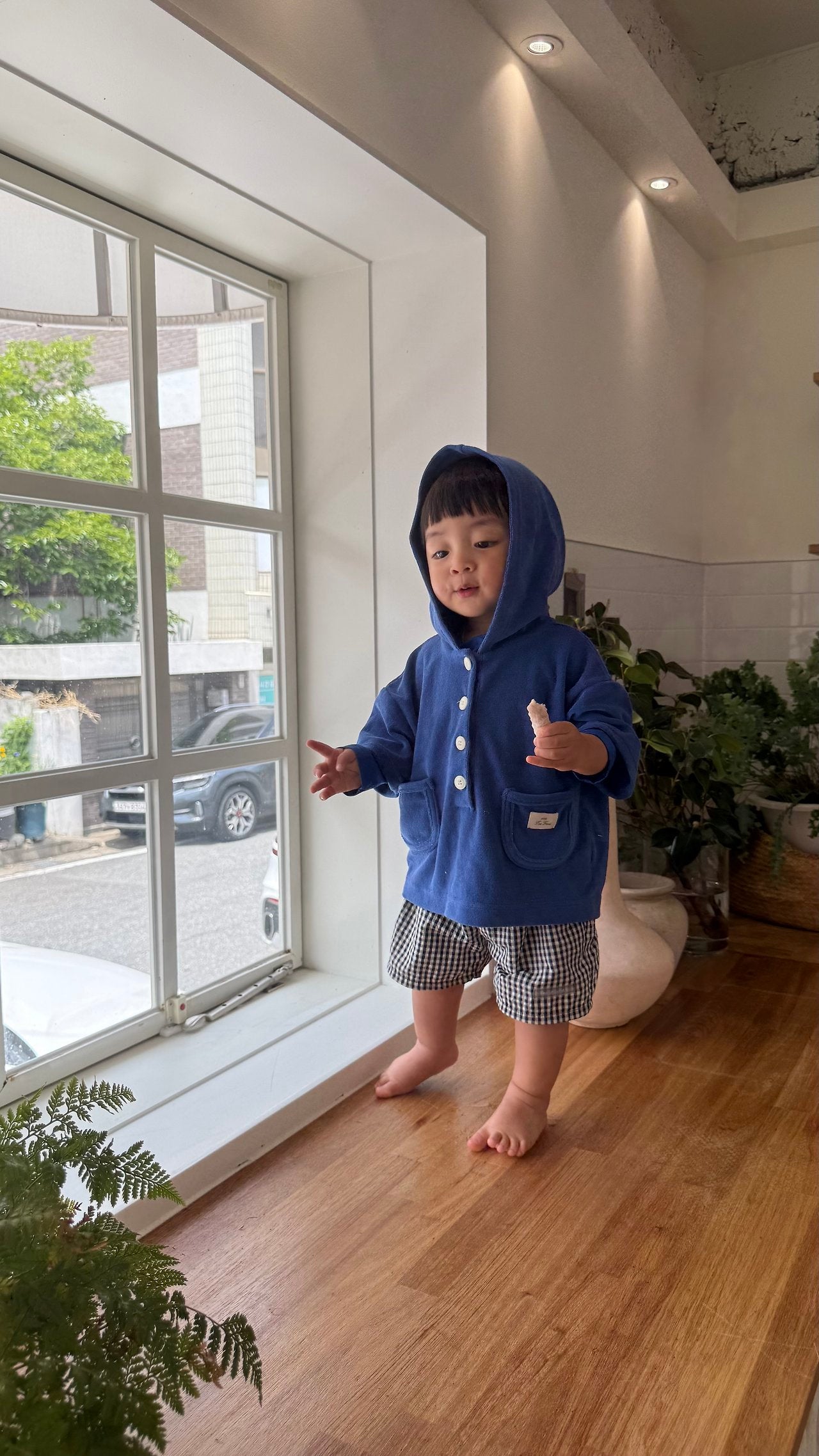 ［onu］Terry beach hoodie